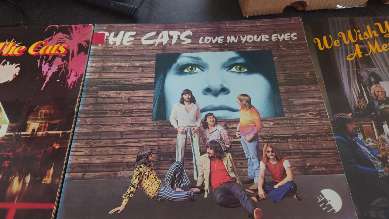 6 x Vinyl LP van The Cats
