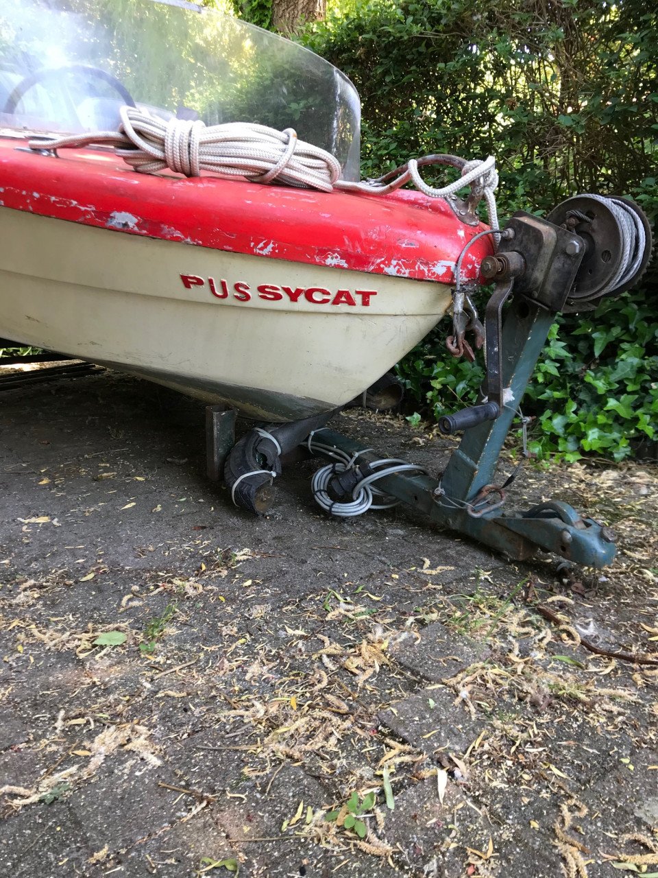 Bootje + Motor + Trailer (opknapper)