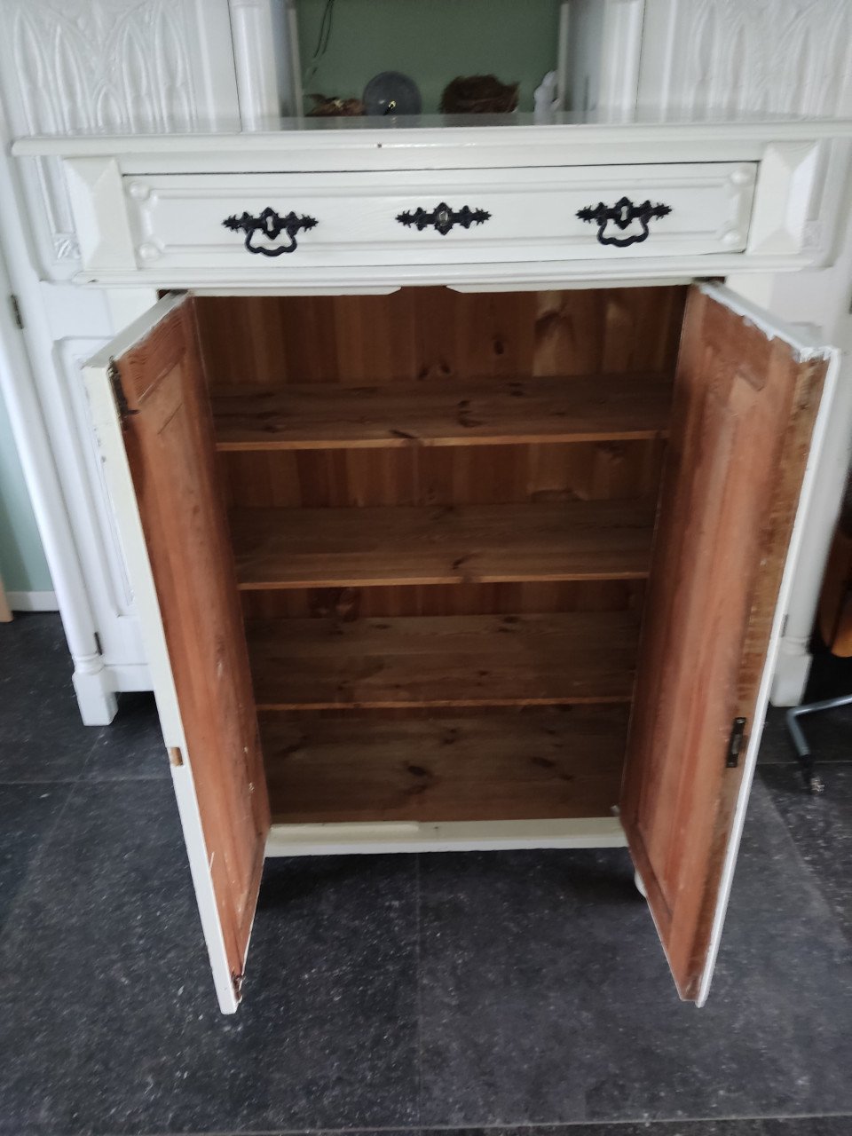 Brocante meidenkast