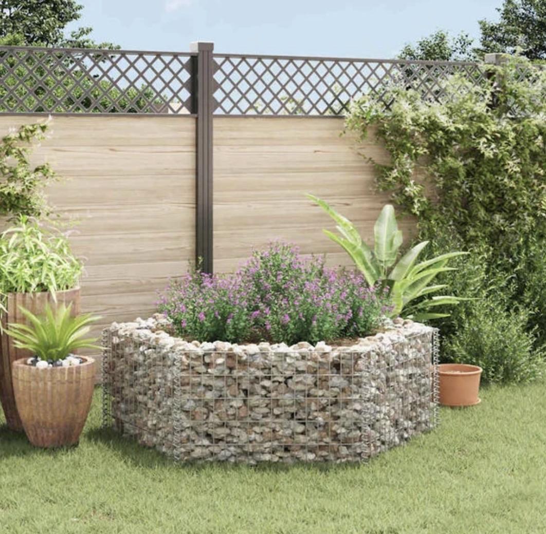 2 x nieuwe schanskorf / 150 x 150 x 50 / 100 x 100 x 50 cm