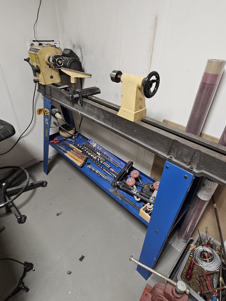 Scheppach dms 1100 houtdraaibank