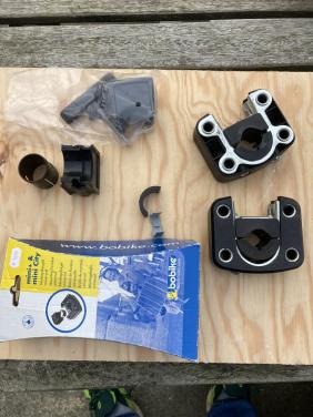 Bevestiging bobike fietszitje stuur