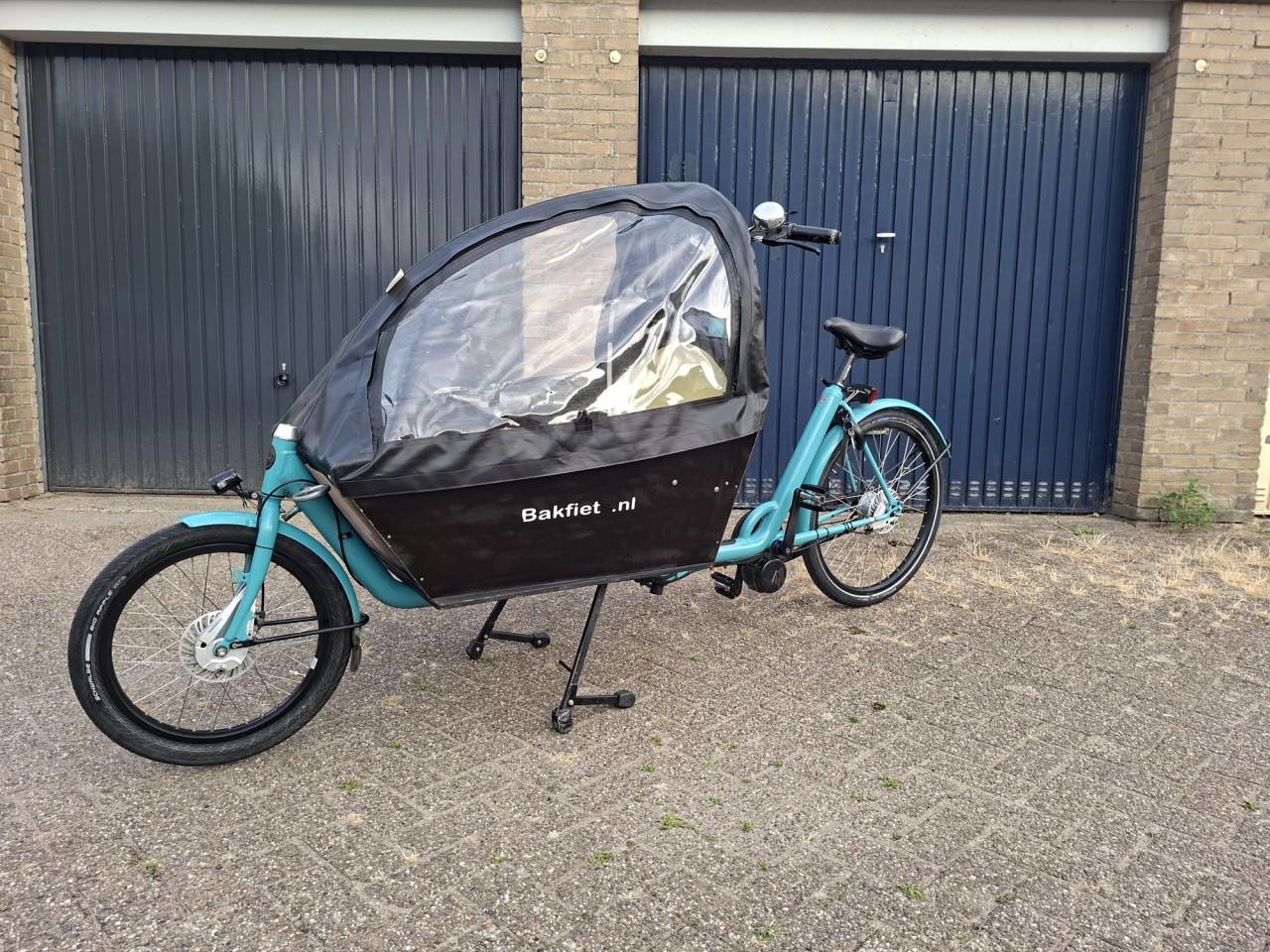 Elektrische Bakfiets.nl cargo long met veel extra's