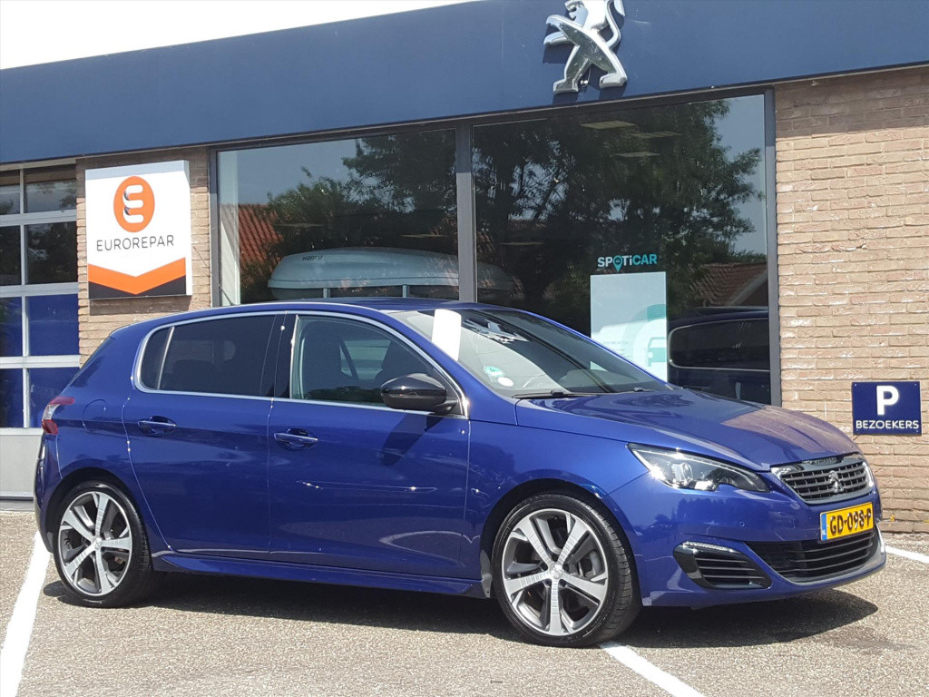 Peugeot 308 gt 1.6 turbo-205pk navigatie | full-led | alcantara | trekhaak 