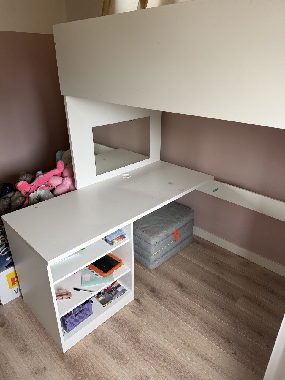 Ikea Stuva/Smastad Hoogslaper met bureau