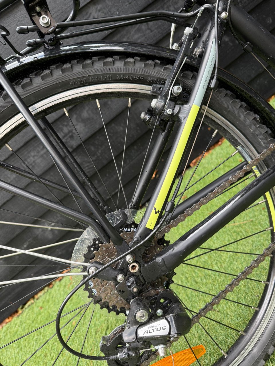 Fiets 	CUBE ACID 240 Street - 24" Children's Bike - 2023 - black / yellow