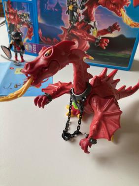 Playmobil 3327 Rode draak met ridder