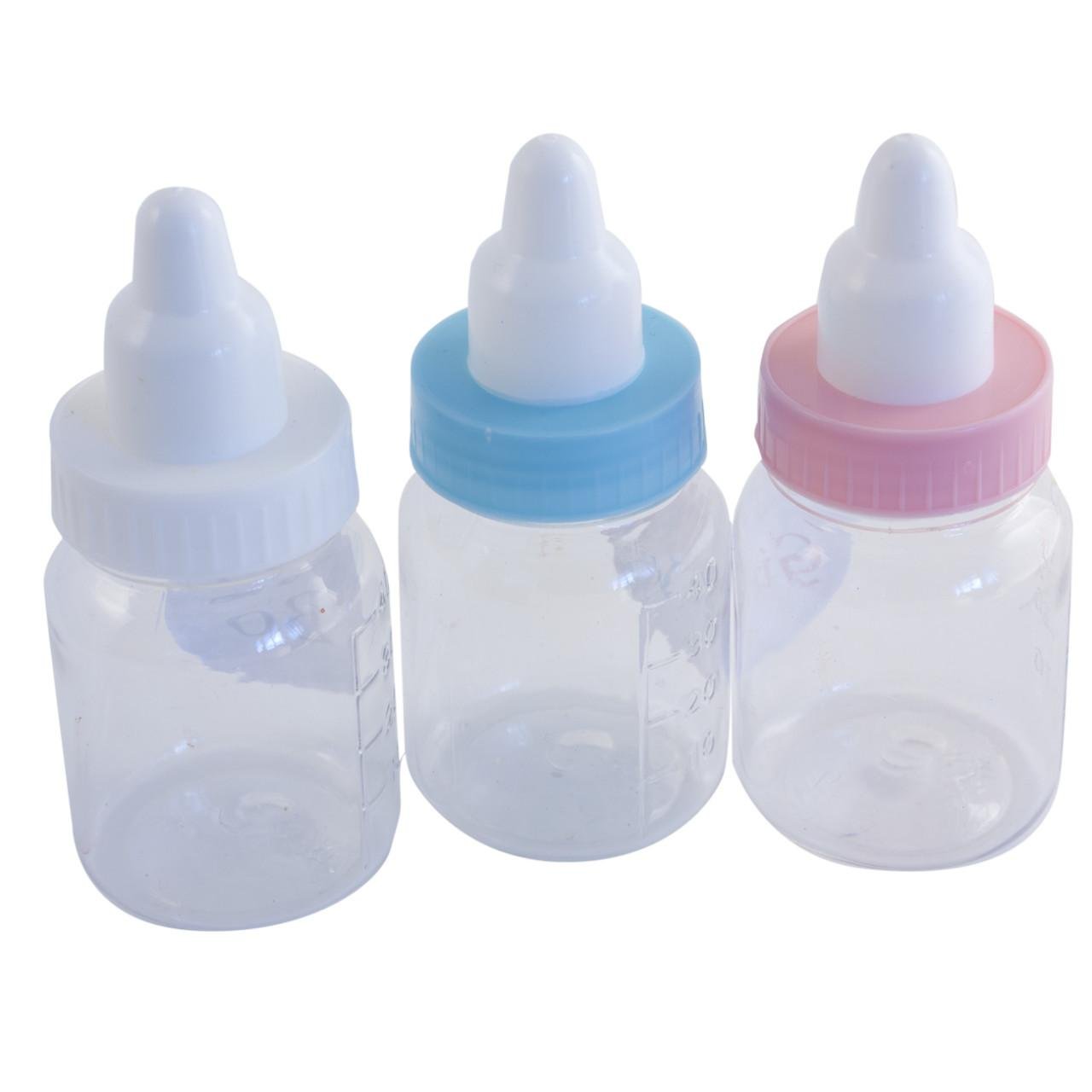 Geboortebedankjes papflesjes gevuld met manna