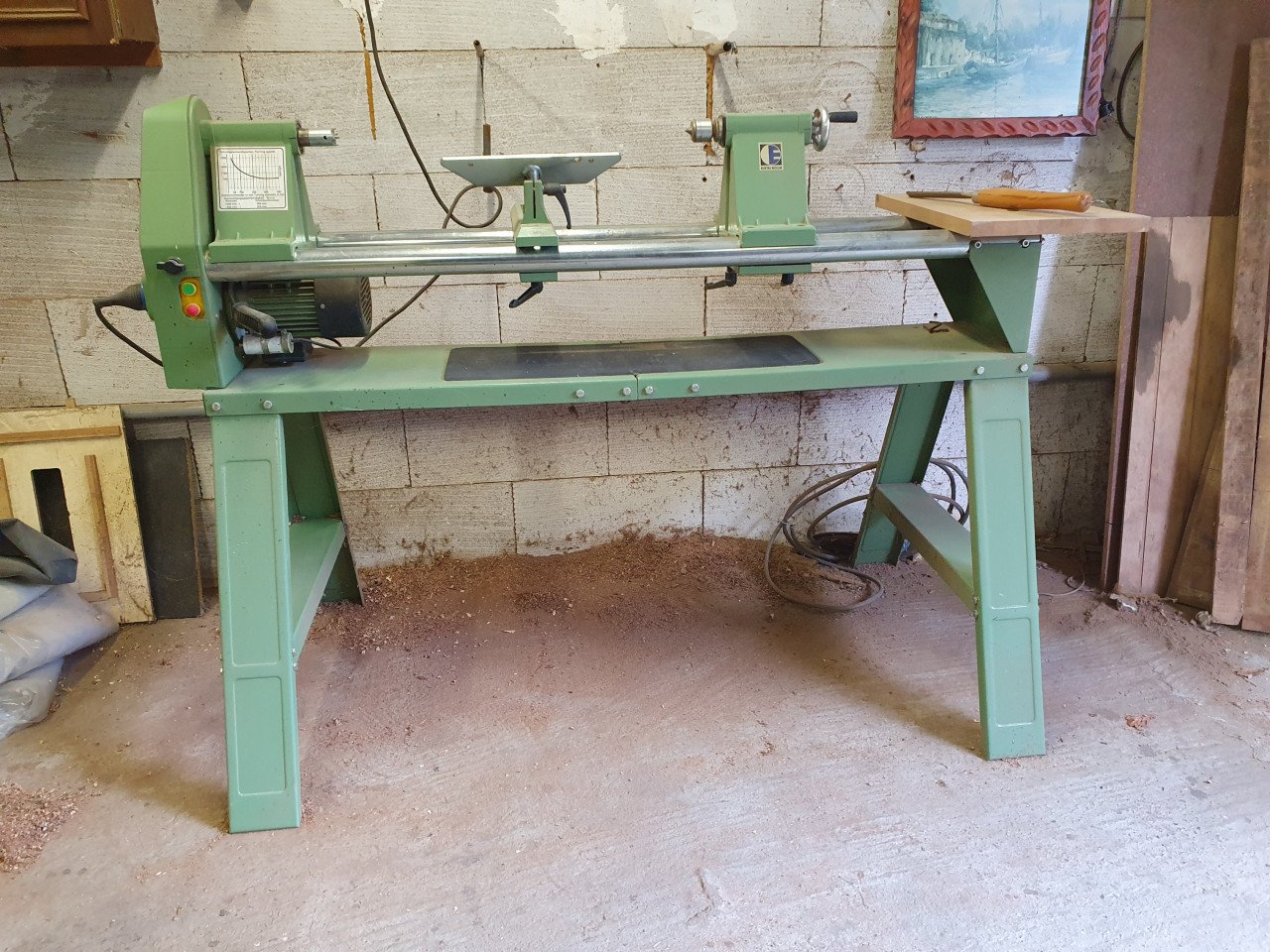 Houtdraaibank Elektra Beckum EDM 1000