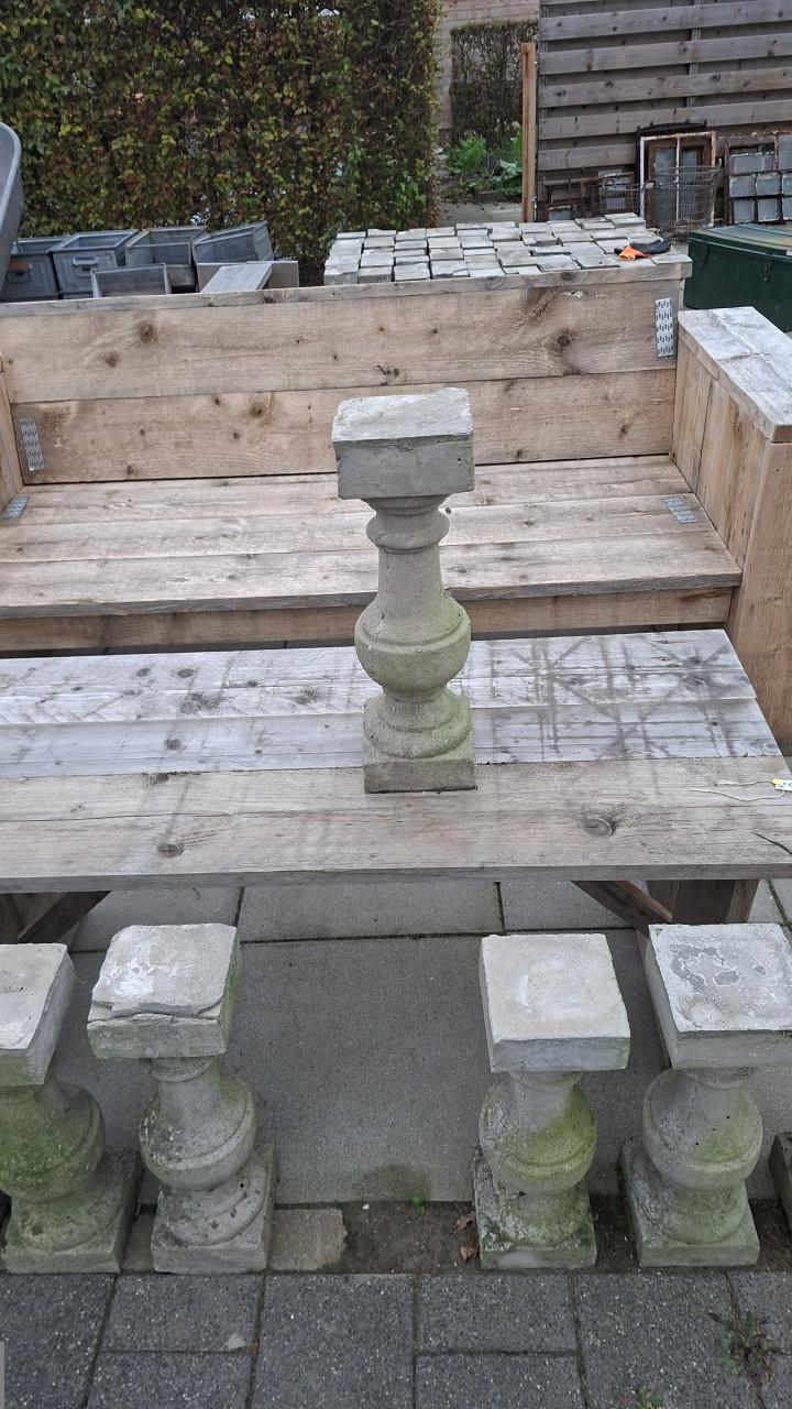 Betonnen pilaren