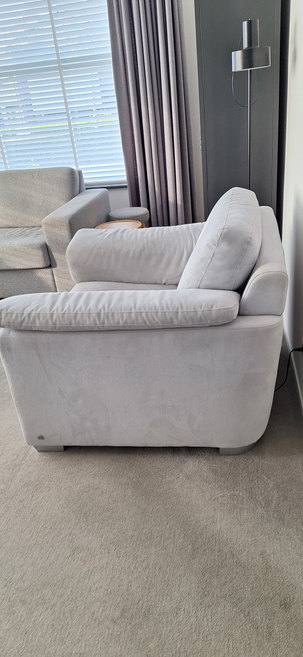 Fauteuil lichtgrijs