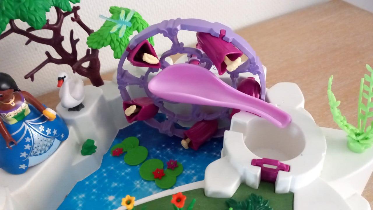 Playmobil groeiende plantentuin met fee en prinses