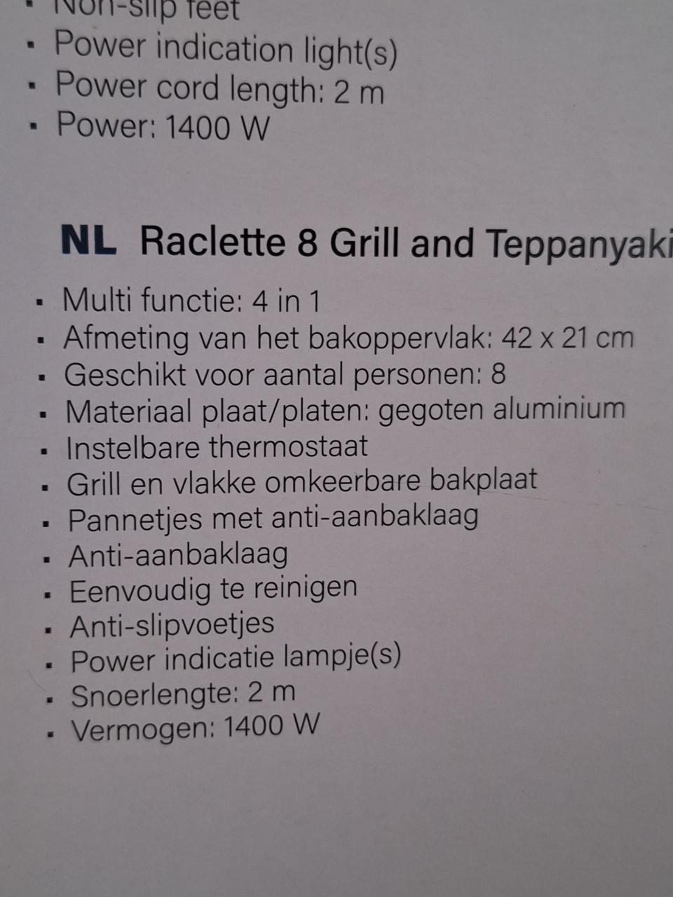 Gourmetstel 8 persoons