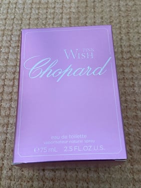 Chopard Wish pink Eau De Toilette, 75 ml, nieuw!