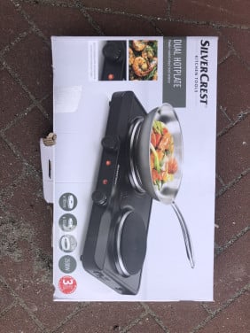 Kookplaat dubbel