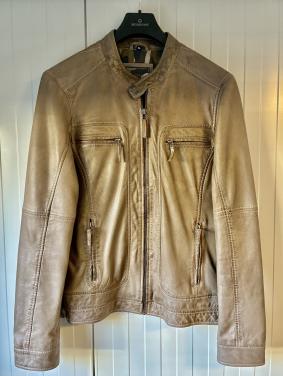 Stoer leren jack (Oakwood)