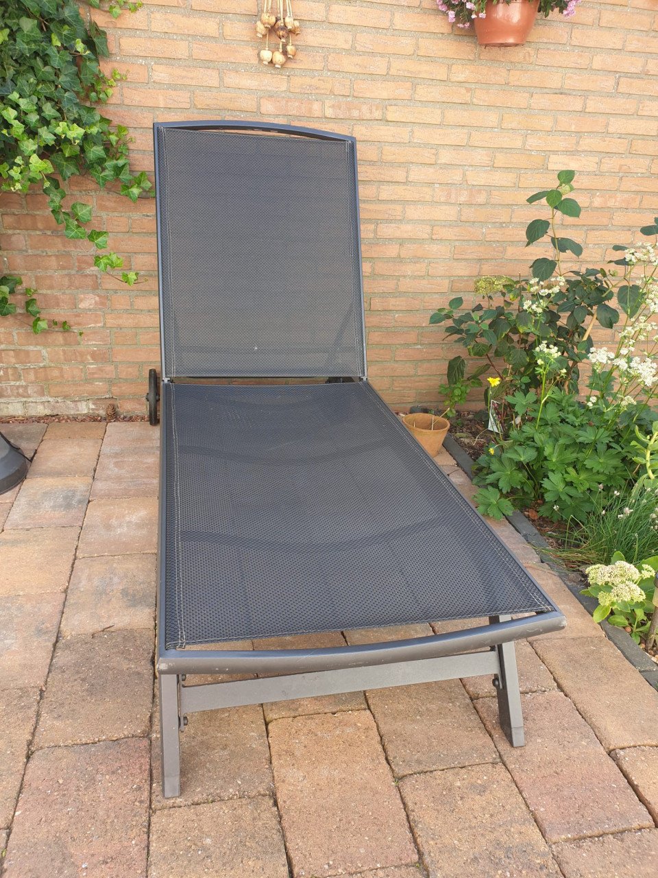 Ligstoel tuinstoel ligbed