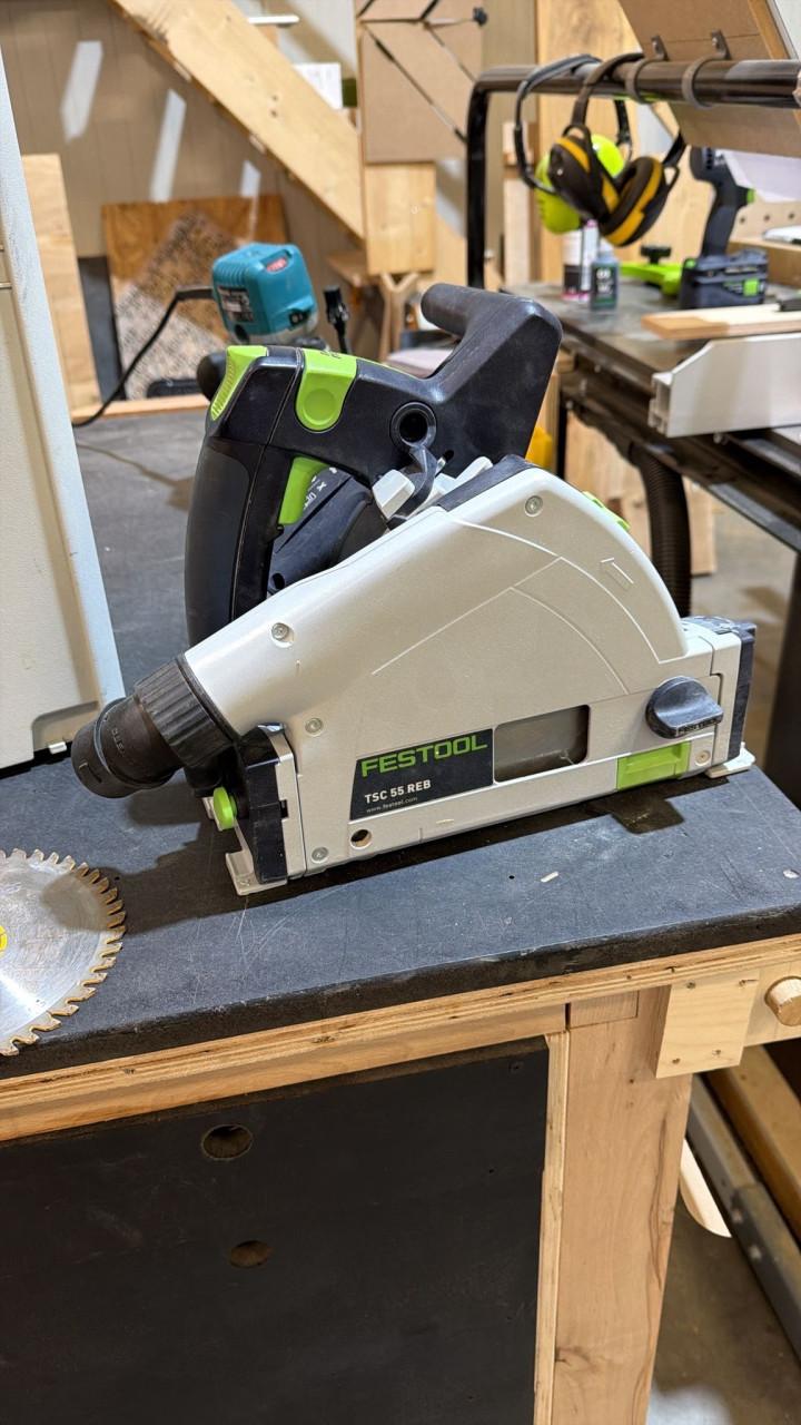 Festool TSC55 invalzaag