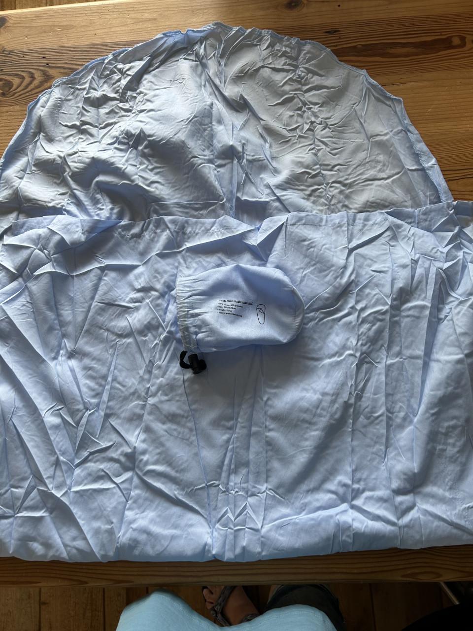 Travel sheet single “mummy”