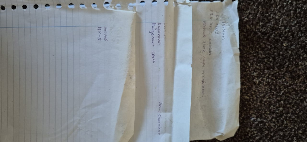 Autofolders/brochures