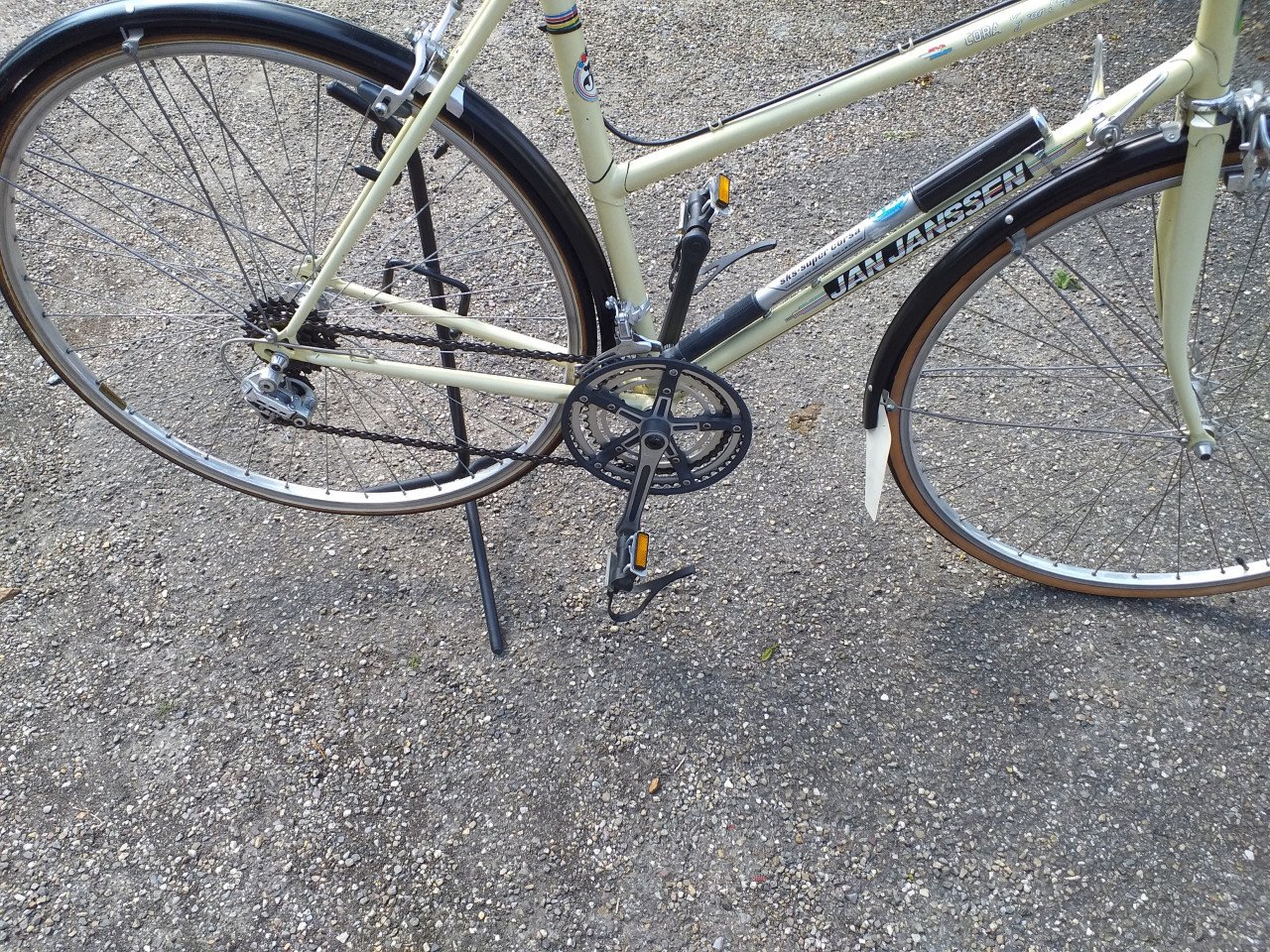 """"VINTAGE DAMESRACEFIETS VAN JAN JANSSEN IN PRIMA STAAT""