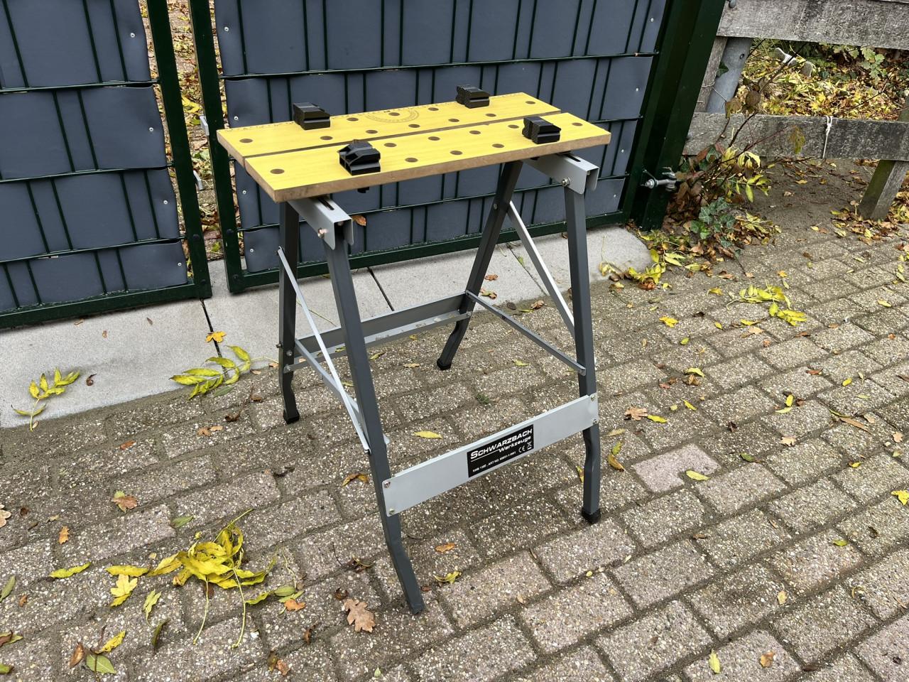 Werkbank opklapbaar
