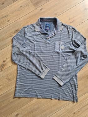 Stijlvolle Tom Tailor polo in vintage style Mt  L