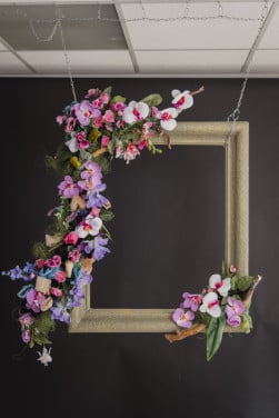Unieke Fotolijst met Bloemen