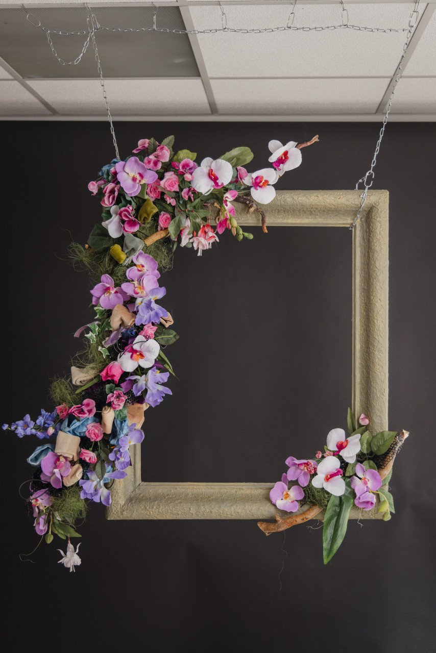 Unieke Fotolijst met Bloemen