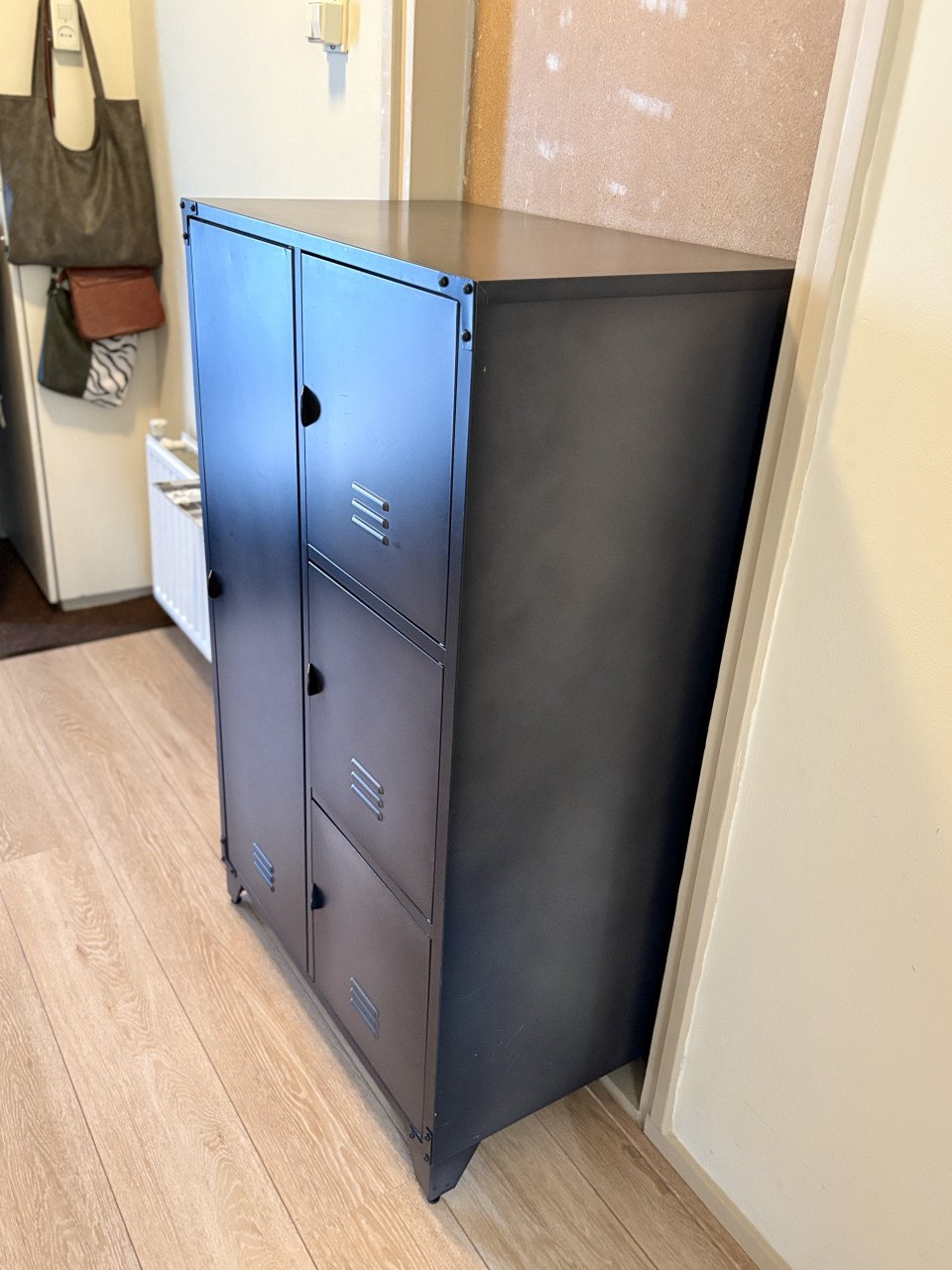 Vintagelook Lockerkast 121,5x75x45,5