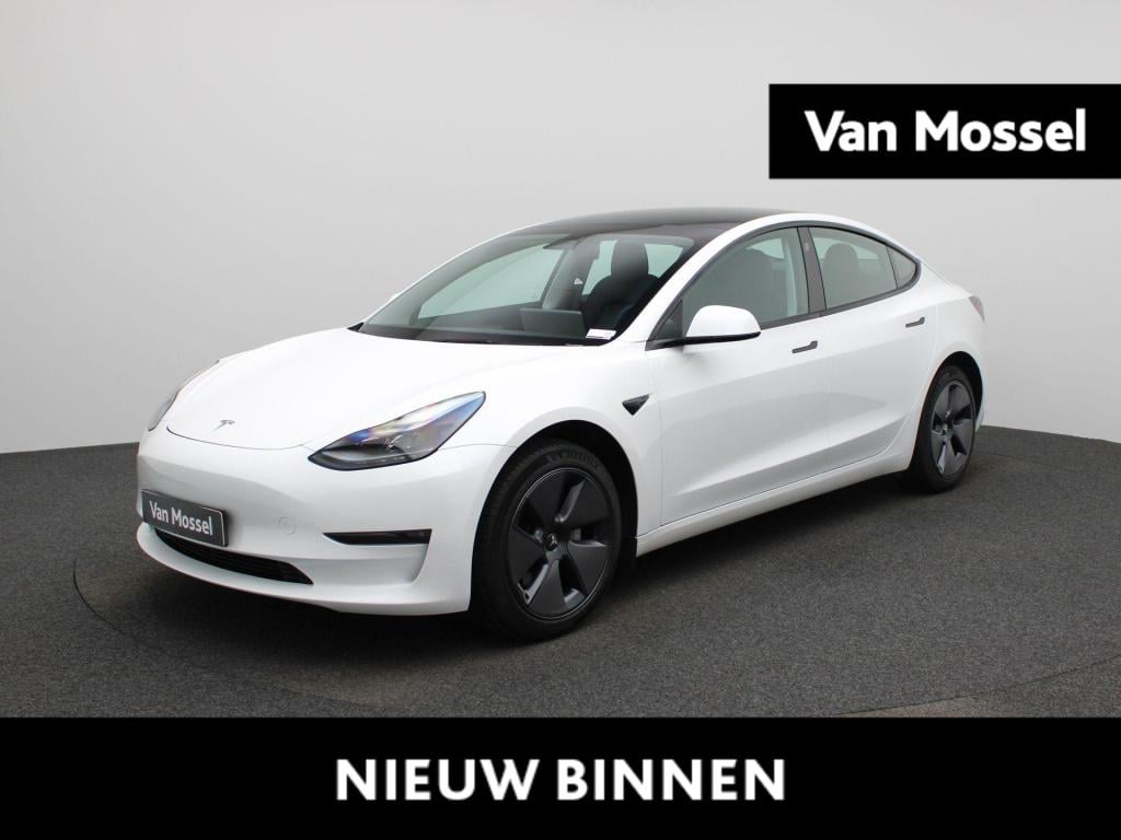 Tesla Model 3 long range rwd 75 kwh | trekhaak | warmtepomp | automaat | pa