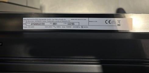 Siemens iQ700 inbouw magnetron