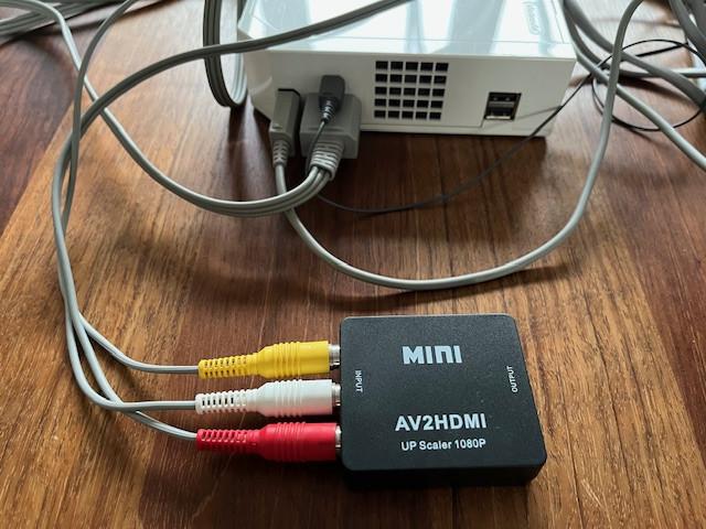 Nintendo Wii met balance board, maar zonder controllers