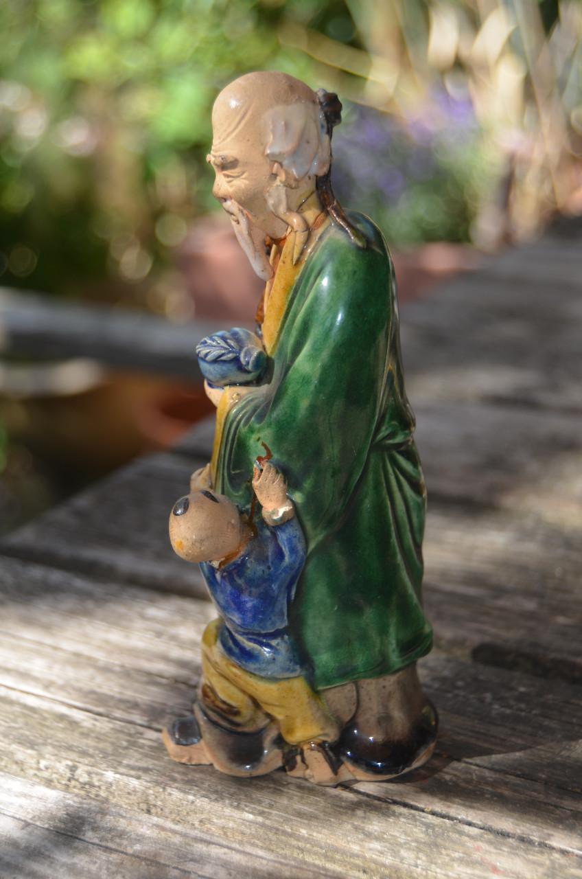 Chinese Shiwan-keramiekfiguur