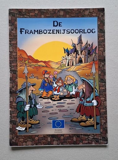 De Frambozenijs Oorlog Strip