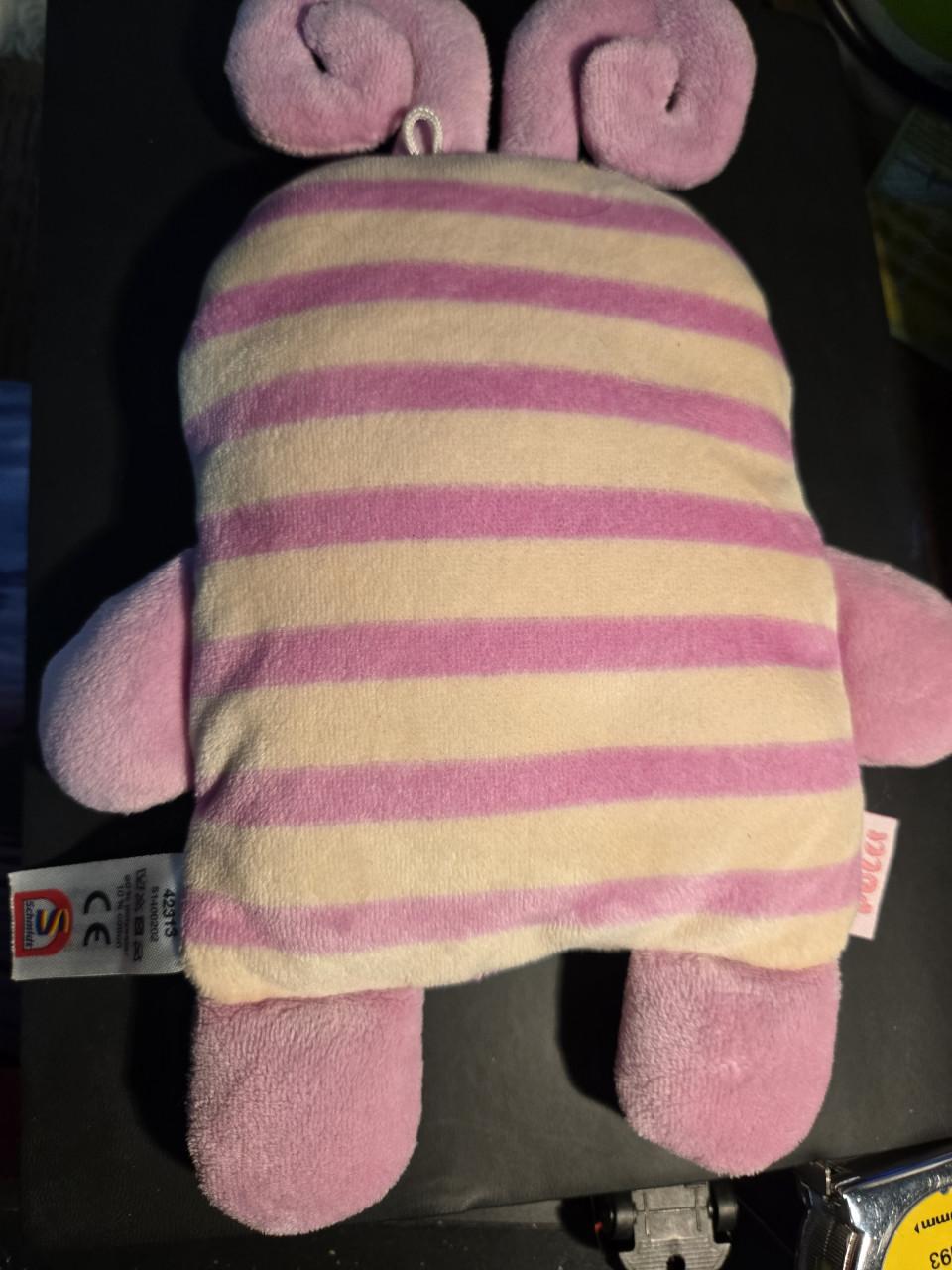 "Zorgenvriendje Polli", een pluchen knuffel