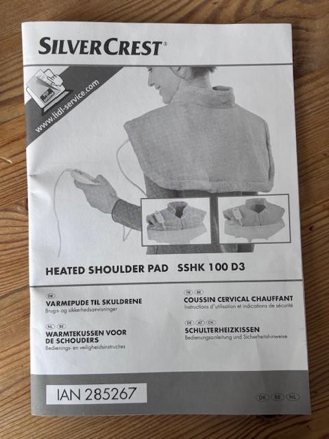 Warmtekussen voor nek en schouders