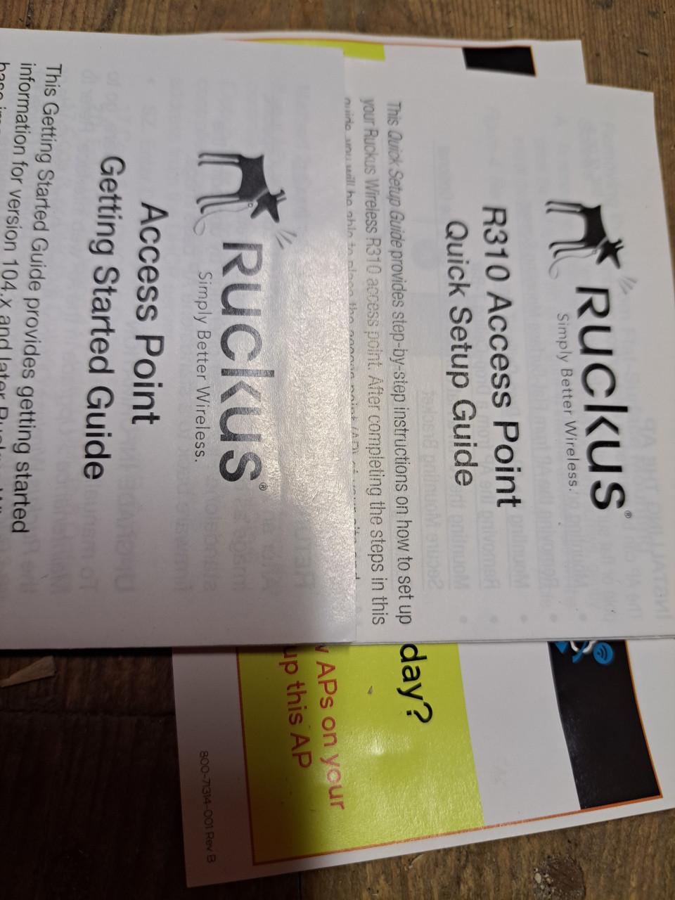 Accesspoint Ruckus R 310