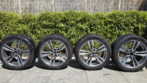 18 inch velgen 5x120 met continental winterbanden