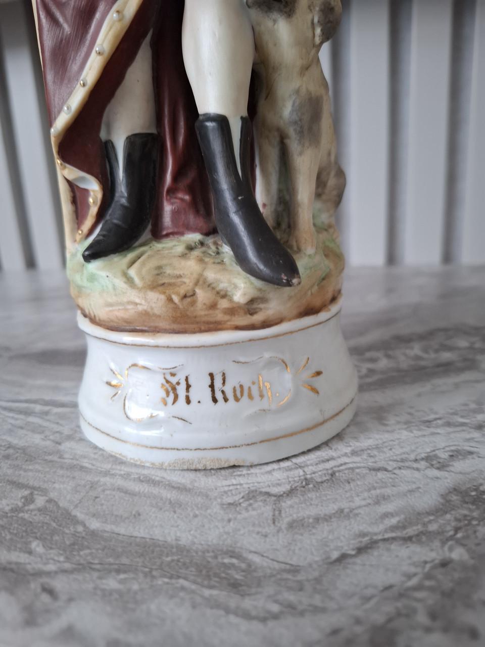 Standbeeld van heilige roch religie uit de jaren 60