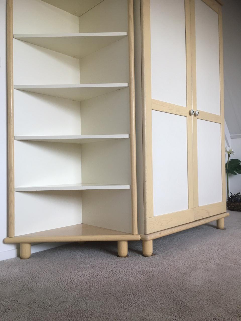 Mooi slaapkamer ameublement, éénpersoons, voor dame of meisje