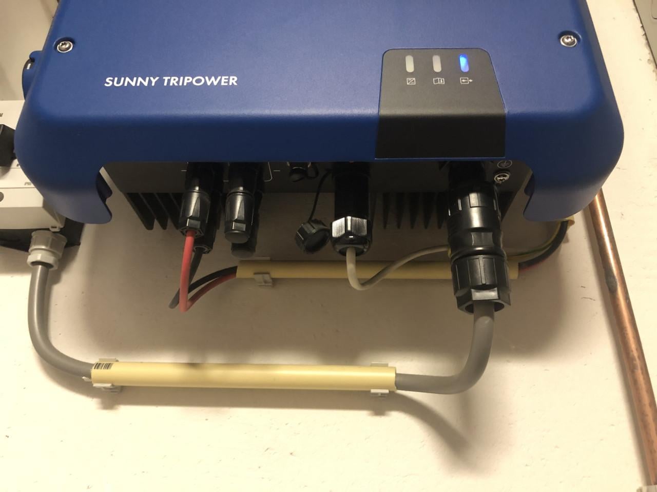 SMA Tri-Power 4 kW zonnepanelen omvormer model STP4.0-3AV-40