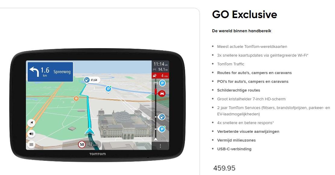 TomTom GO Exclusive 7"