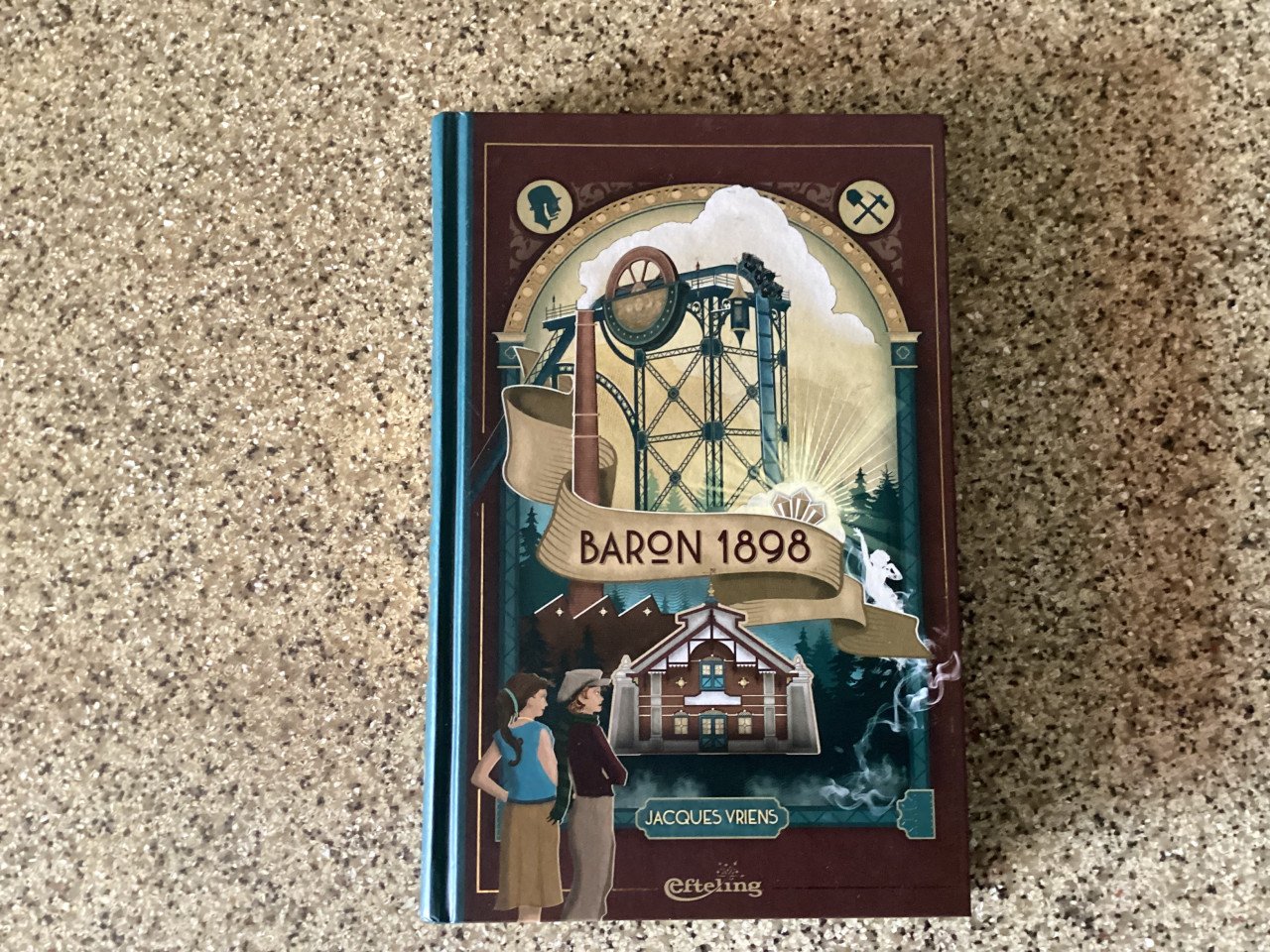 Baron 1898.   Jacques Vriens.    Efteling.       Harde kaft.   Z.g.a.n.
