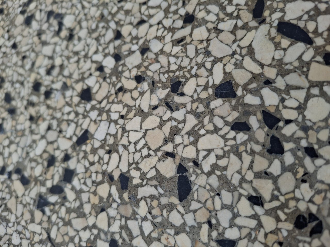 Keukenblad terrazzo