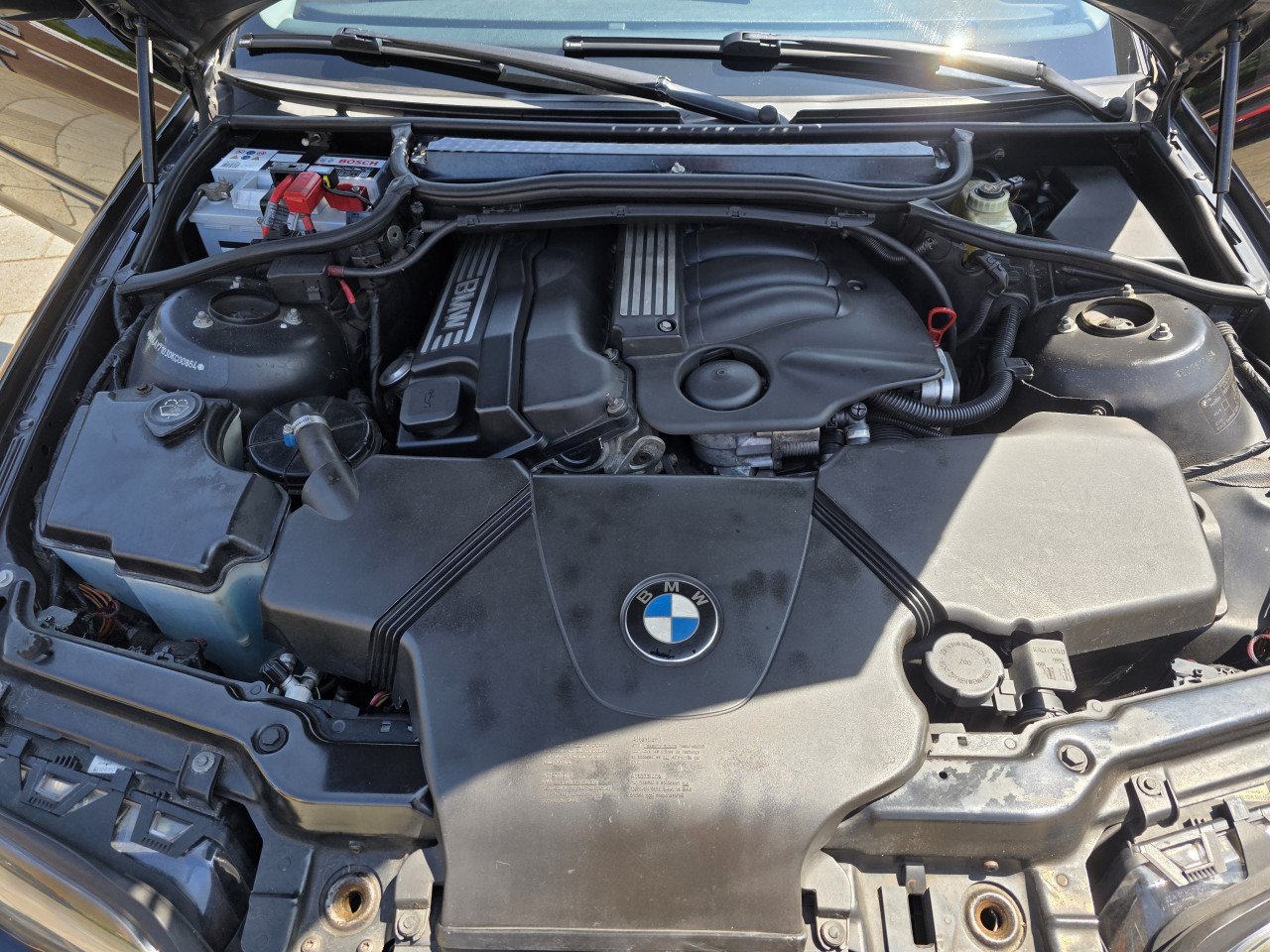 BMW 318i, E46, Automaat, Zwart