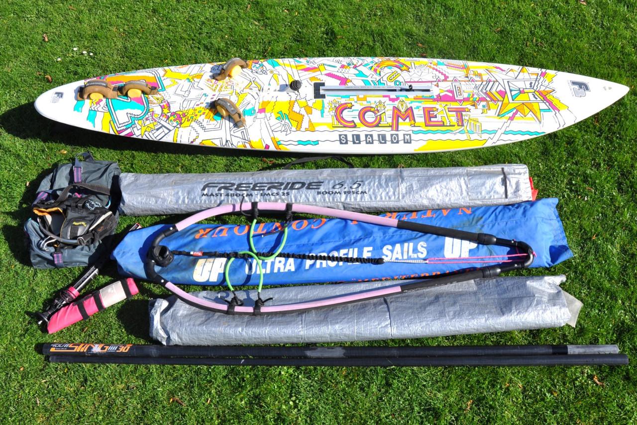 F2 Comet Slalom (149L) complete beginners set