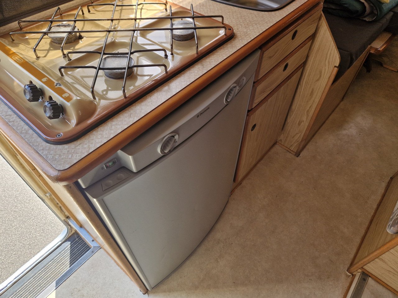 Keurig nette Fiat 290 camper