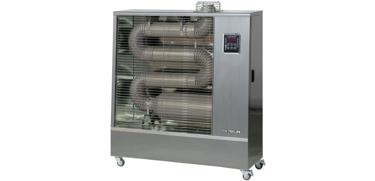 Infrarood dieselstraler Pro 13 kW silver 140-750 m³ MW Tools ZGAN