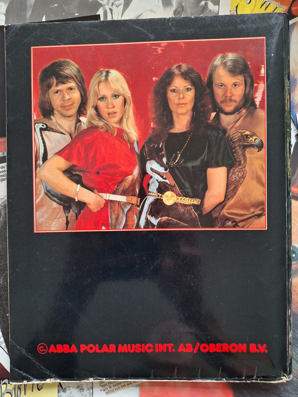 ABBA stripboek en knipsels